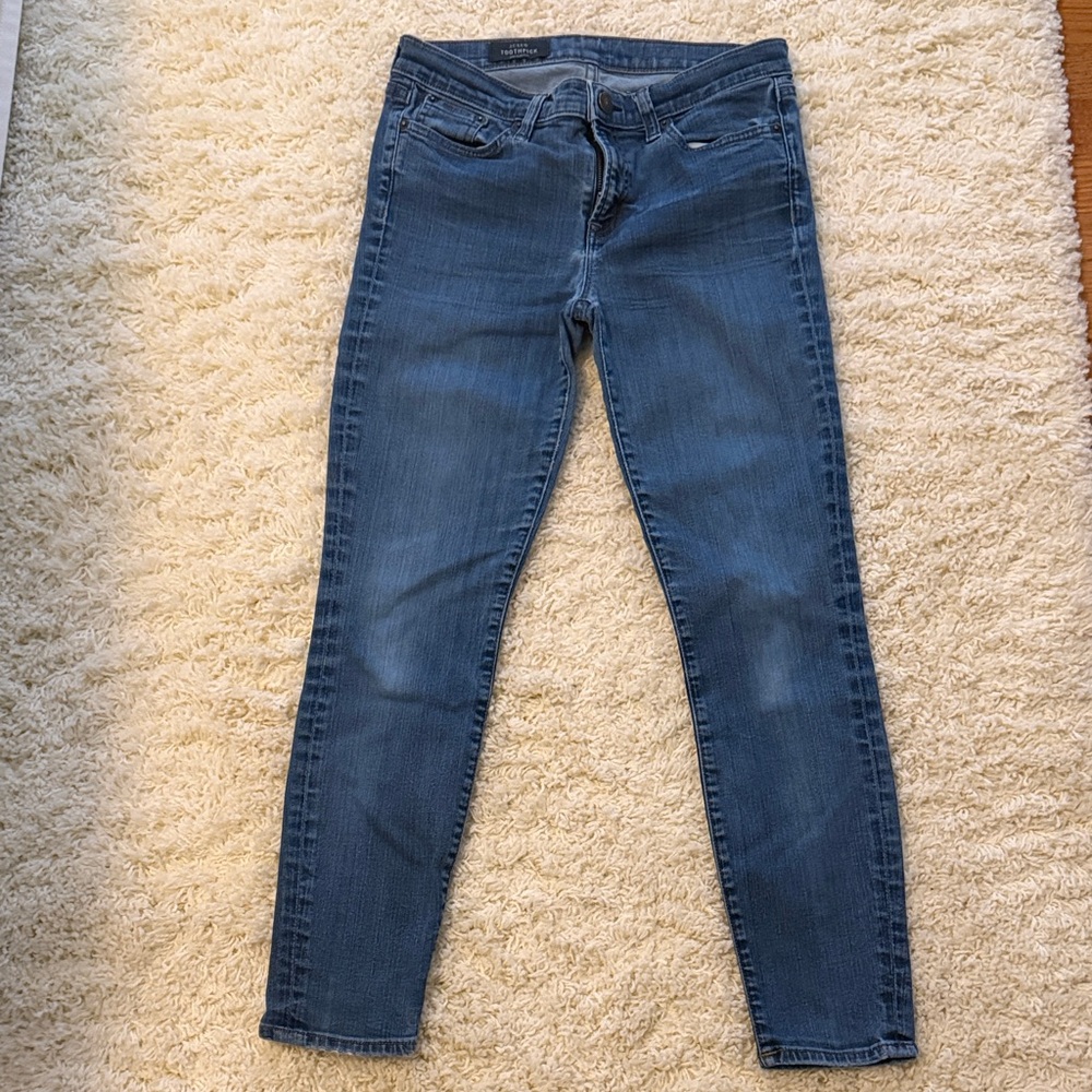 J. Crew Women's Classic Blue Skinny Jeans